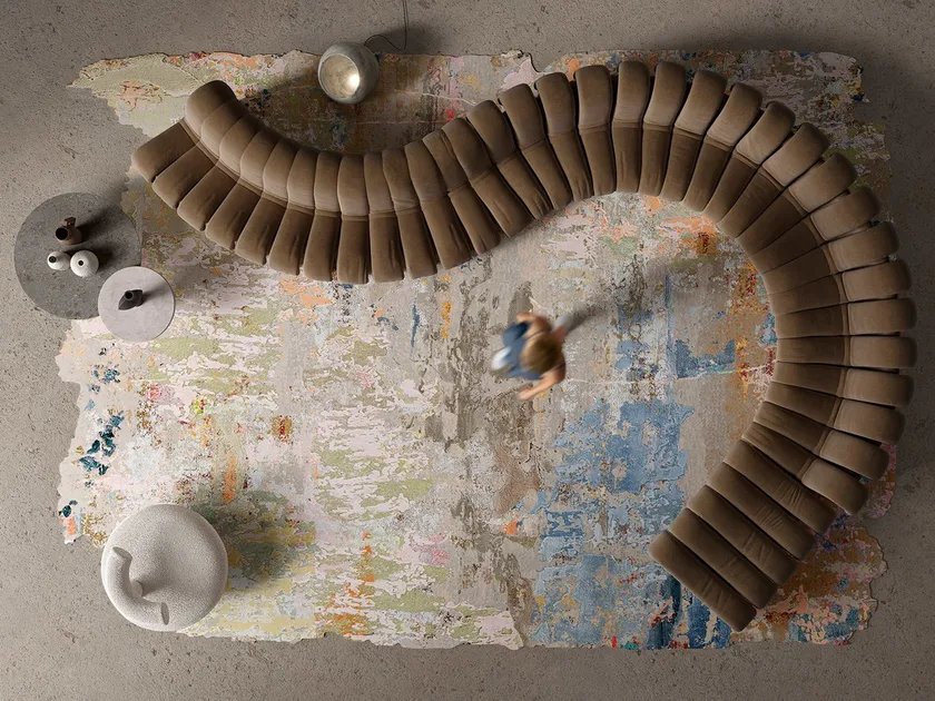 Divano D-600 visto dall'alto